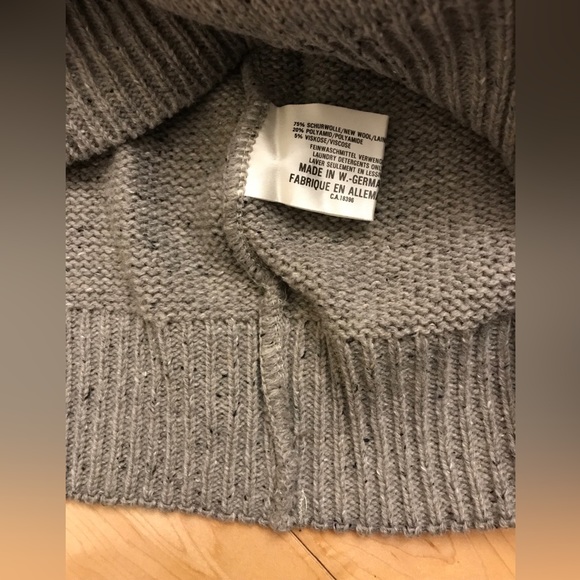 CARLO COLUCCI mens sweater Excellent condition! Sz XL US 50 wool blend embroider - Picture 7 of 11